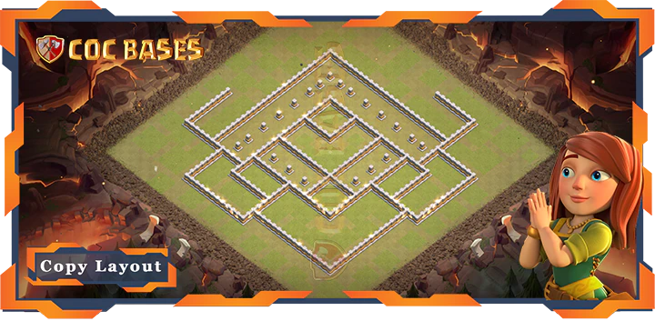 Town Hall 11 Base #92