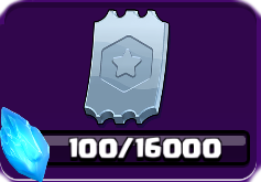 Clash of Clans Basen 61 Cosmic Rock Reward Badge
