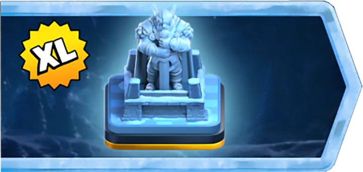 Clash of Clans Basen 110 Frost Age Scenery