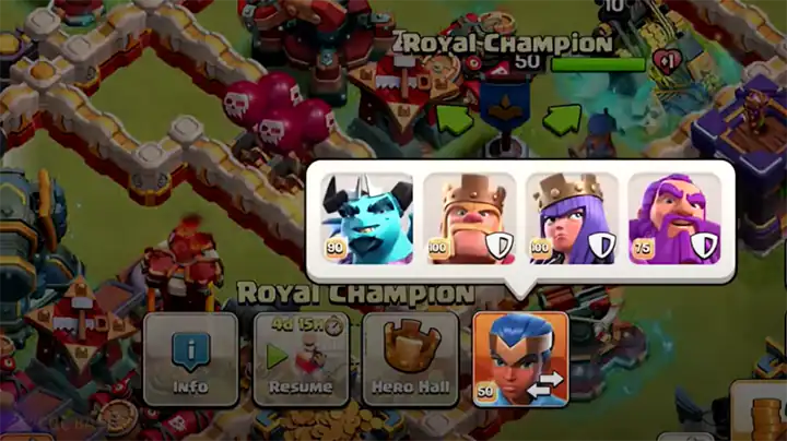 Selecting Heroes for Defense