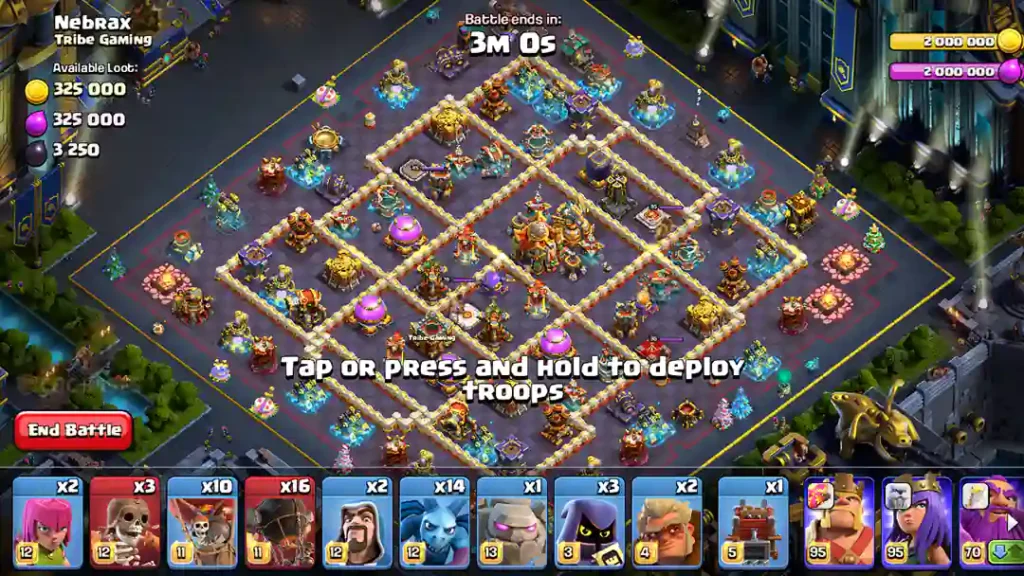 TH16 challenge layout