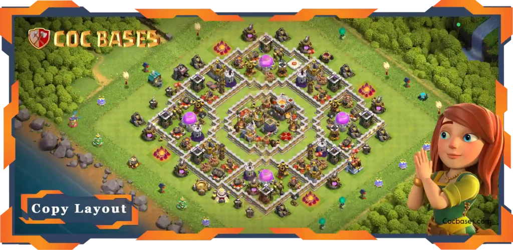 Top Farming Base TH11 with Link, Hybrid, Anti 2 Star Layout - Clash of Clans (125) 16 Top Farming Base TH11 with Link, Hybrid, Anti 2 Star Layout - Clash of Clans (125)