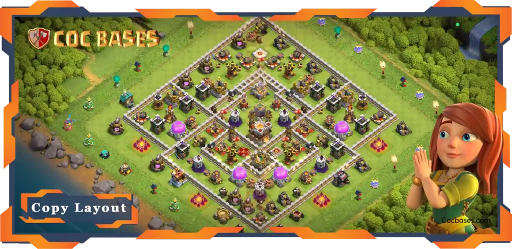 Top Farming Base TH11 with Link, Hybrid, Anti 2 Star Layout - Clash of Clans (139) 10 Top Farming Base TH11 with Link, Hybrid, Anti 2 Star Layout - Clash of Clans (139)