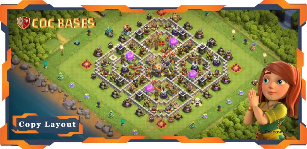 Top Farming Base TH11 with Link, Hybrid, Anti 2 Star Layout - Clash of Clans (148) 10 Top Farming Base TH11 with Link, Hybrid, Anti 2 Star Layout - Clash of Clans (148)