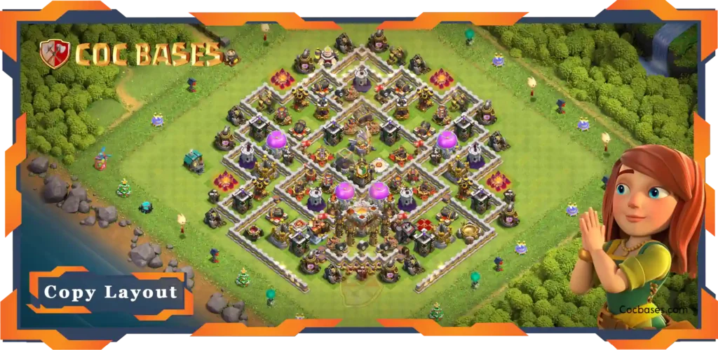 Top Farming Base TH11 with Link, Hybrid, Anti Everything Layout - Clash of Clans (104) 22 Top Farming Base TH11 with Link, Hybrid, Anti Everything Layout - Clash of Clans (104)