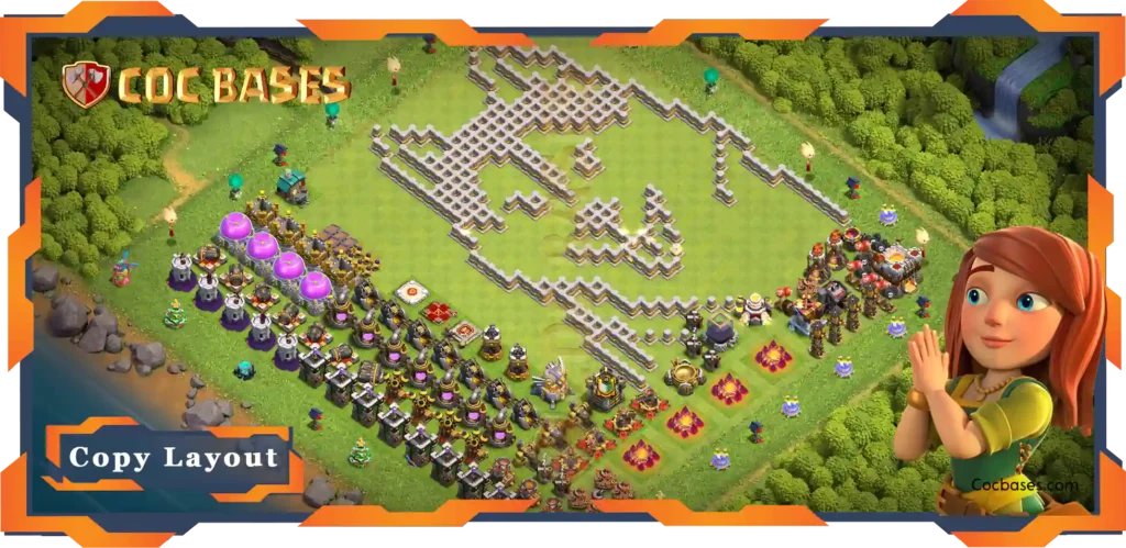 Top Funny Base TH11 with Link, Funny Layout - Clash of Clans (118) 1 Top Funny Base TH11 with Link, Funny Layout - Clash of Clans (118)