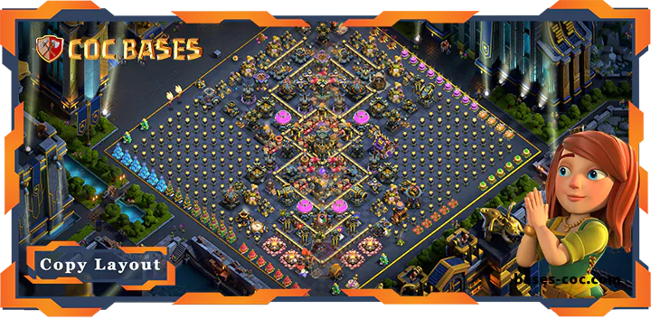 Top Funny Base TH17 with Link - Clash of Clans (42) [Updated]