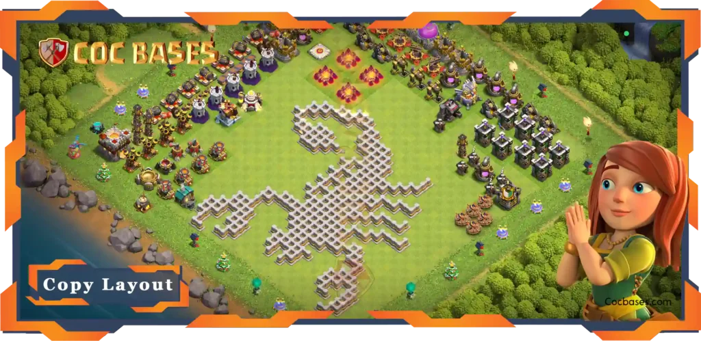 Top Troll Base TH11 with Link, Funny Layout - Clash of Clans (116) 7 Top Troll Base TH11 with Link, Funny Layout - Clash of Clans (116)