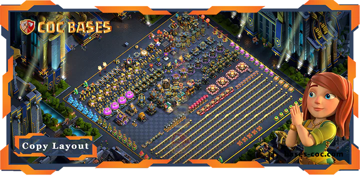 Top Troll Base TH17 with Link, Funny Layout - Clash of Clans (25) [Updated]
