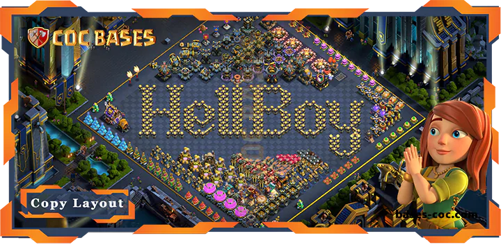 Top TrollFunny Base TH17 with Link - Clash of Clans (68) [Updated]