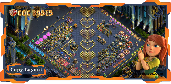 Top TrollFunny Base TH17 with Link - Clash of Clans (72) [Updated]