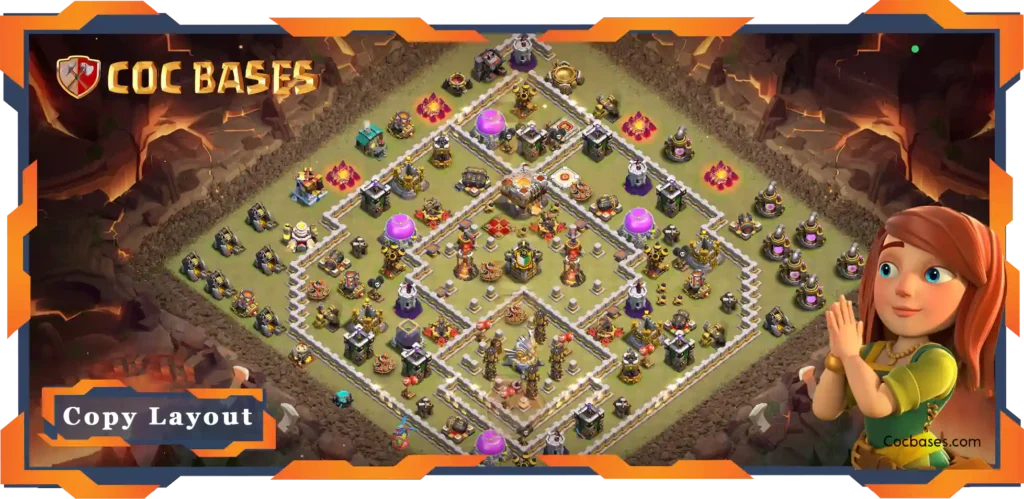 Top War Base TH11 with Link, Anti 3 Star, Anti Air / Electro Dragon Clash of Clans (131) 34 Top War Base TH11 with Link, Anti 3 Star, Anti Air Electro Dragon Clash of Clans (131)