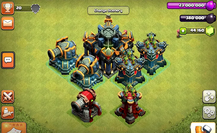 New levels of Recochet cannons and multi-archer towers