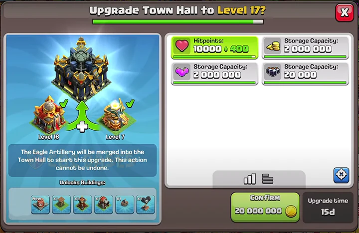 Update to Town Hall 17
