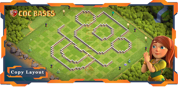 Town Hall 11 Base #85