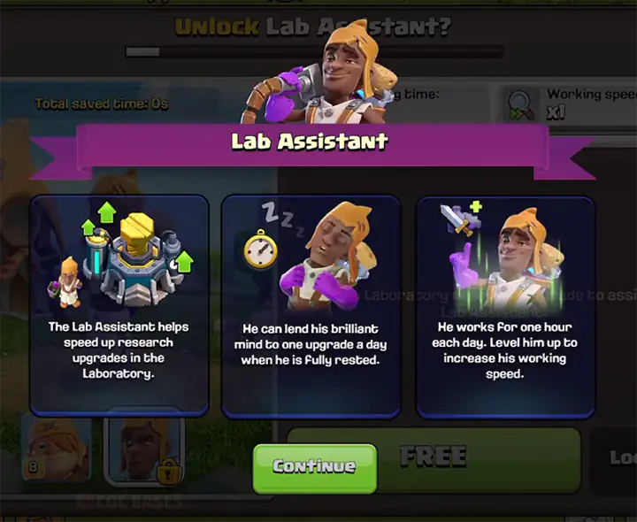 lab assistant available