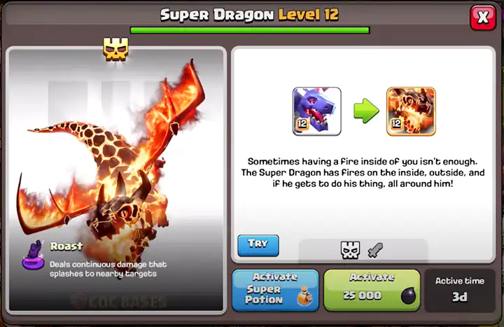 super dragon level 12