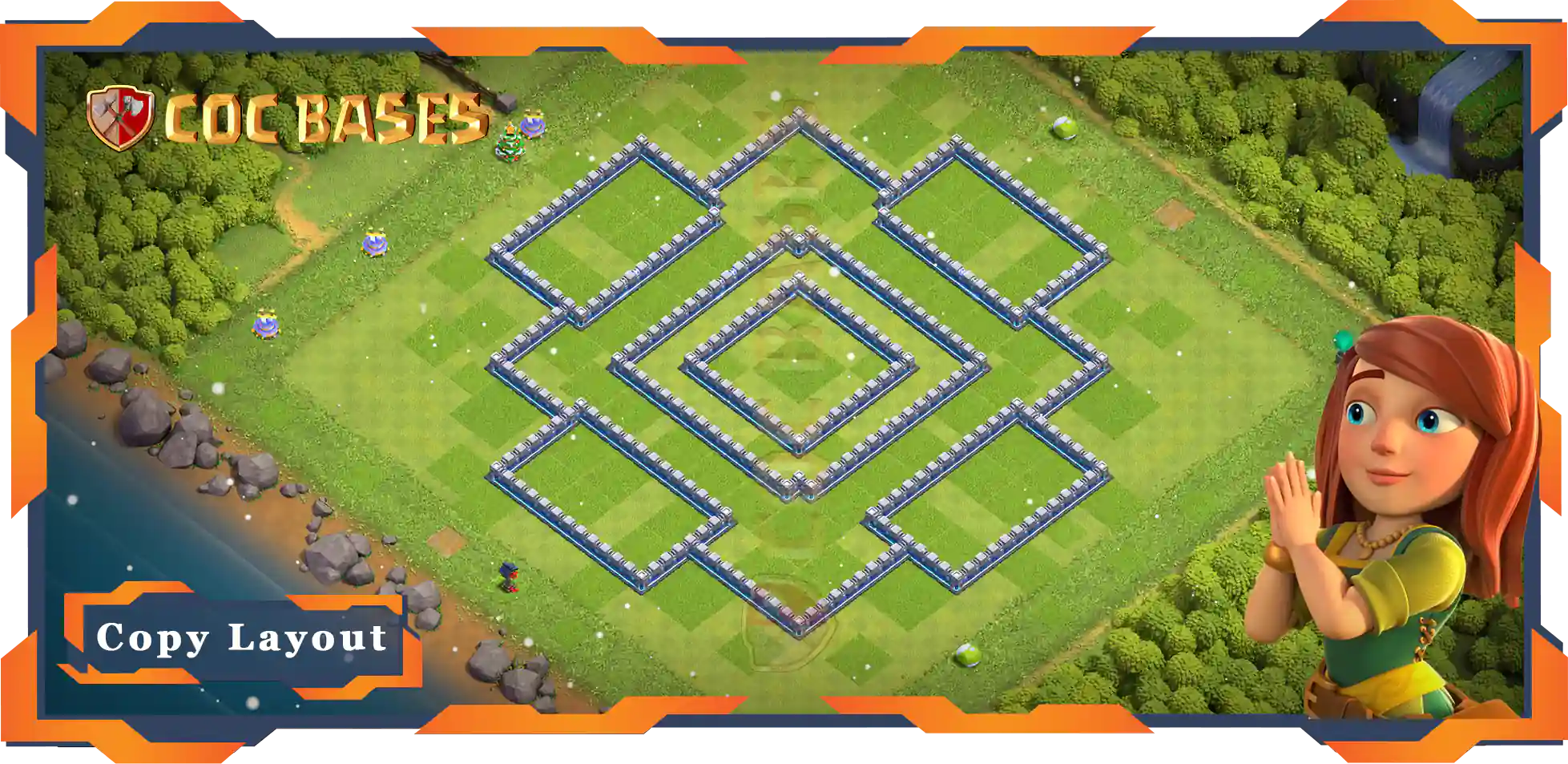 Town Hall 12 Base#98
