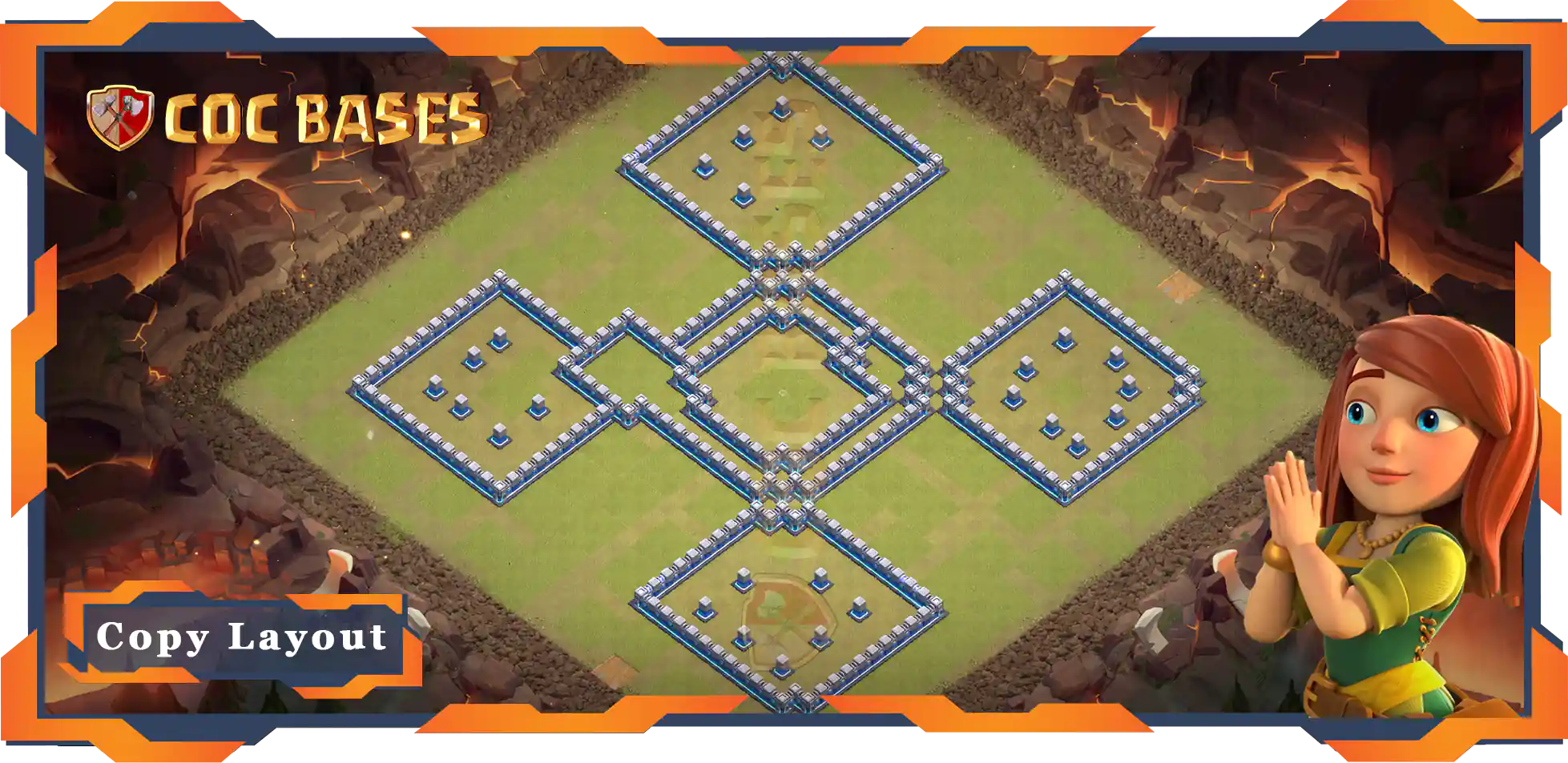 Town Hall 12 Base#80