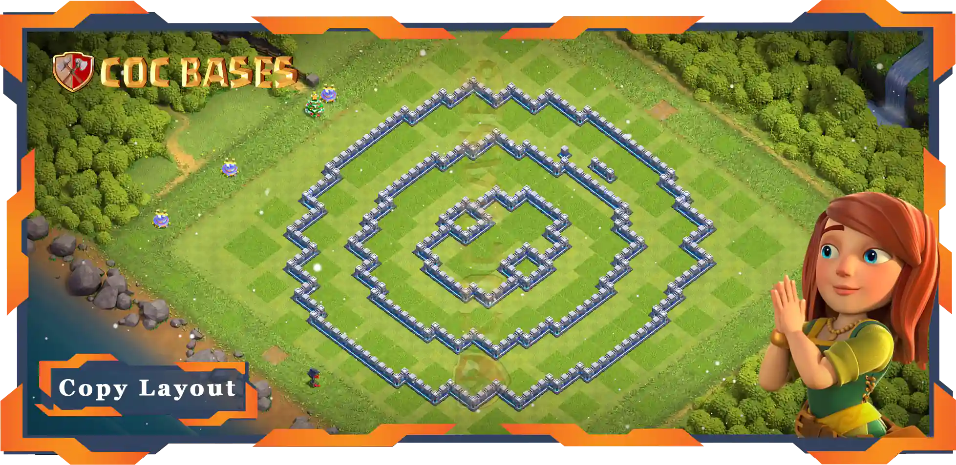 Town Hall 12 Base#133