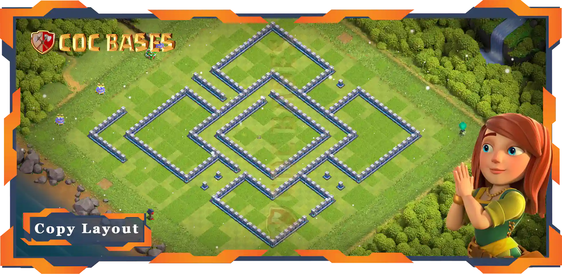 Town Hall 12 Base#116