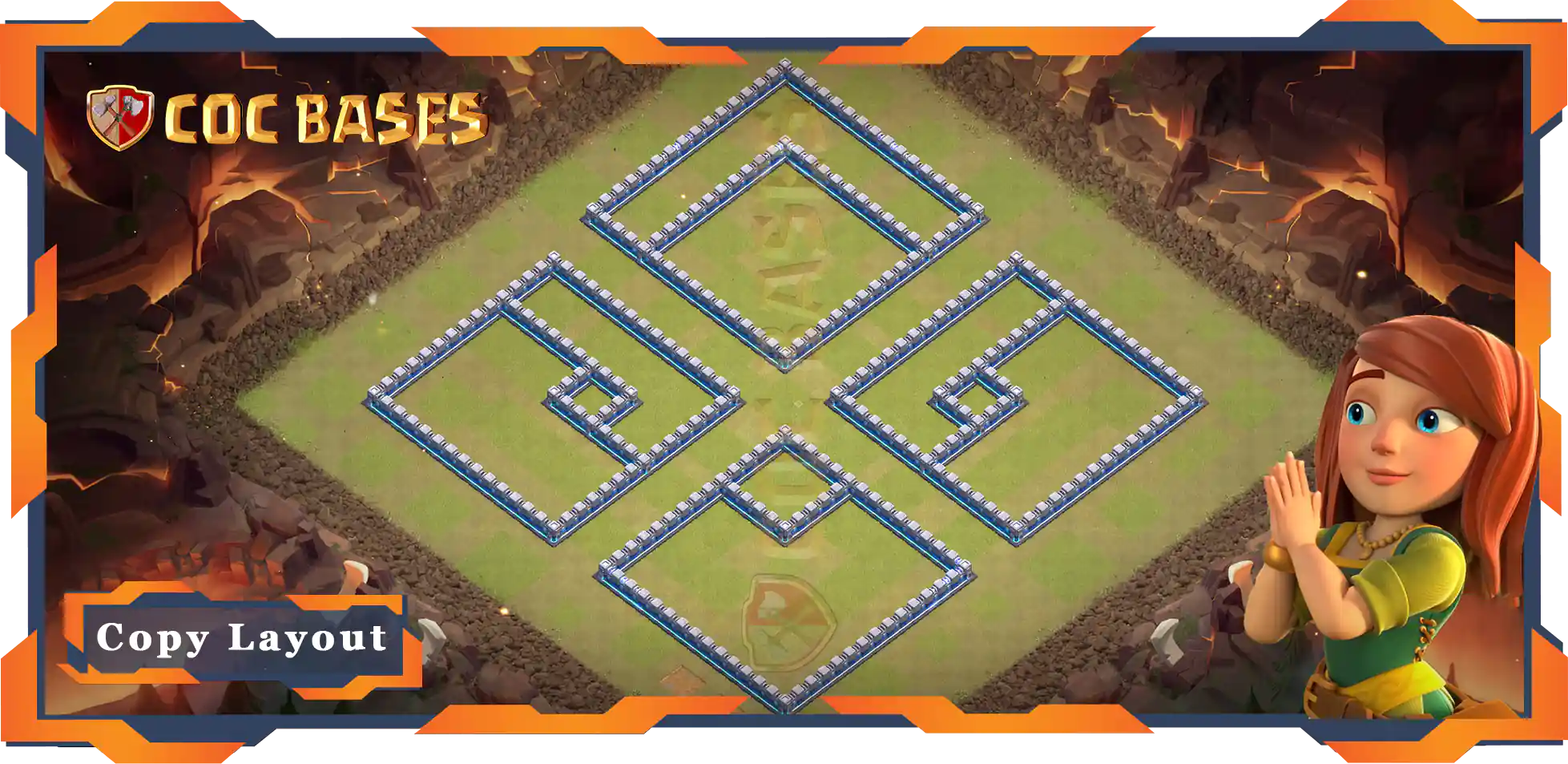 Town Hall 12 Base#78