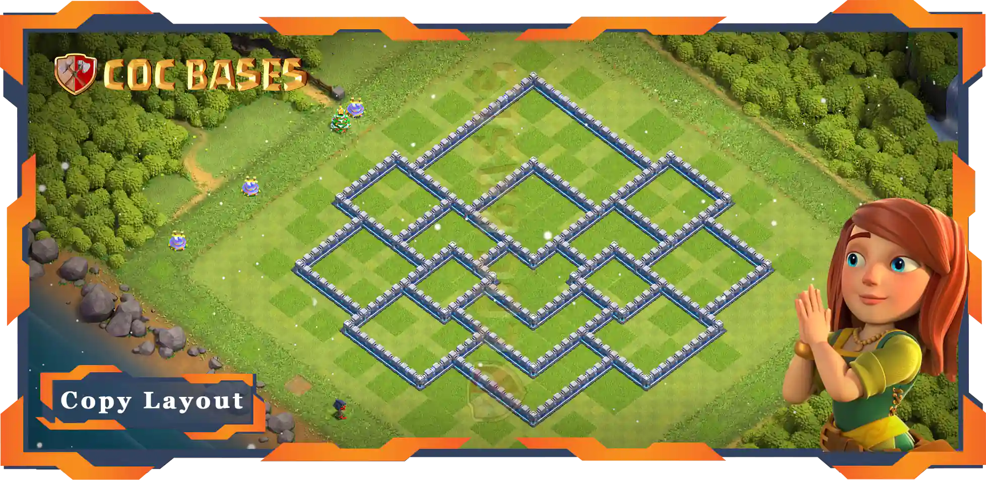 Town Hall 12 Base#139