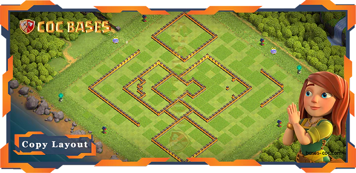 Town Hall 10 Base #76