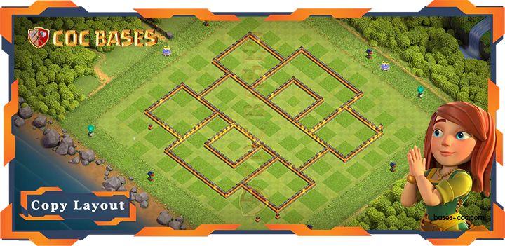 Town Hall 10 Base #61