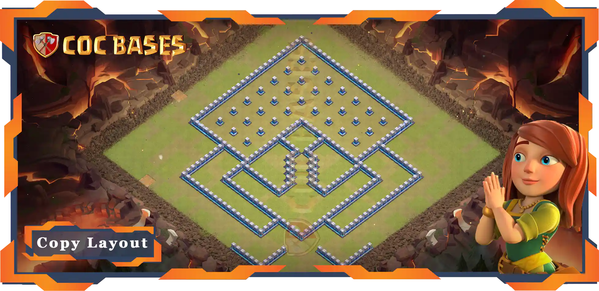 Town Hall 12 Base#142