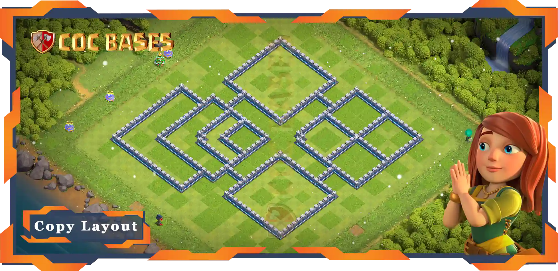 Town Hall 12 Base#137