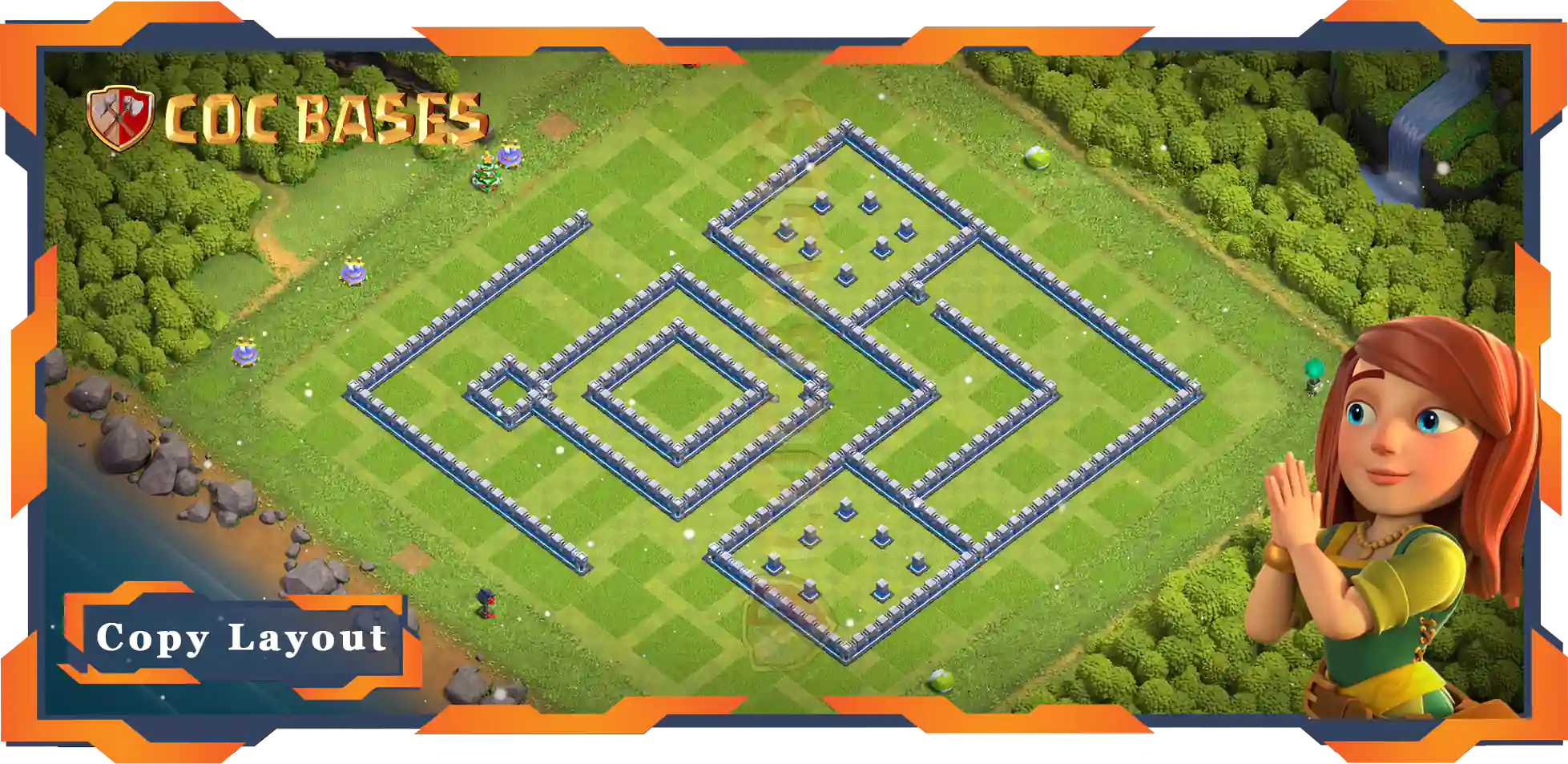 Town Hall 12 Base#90