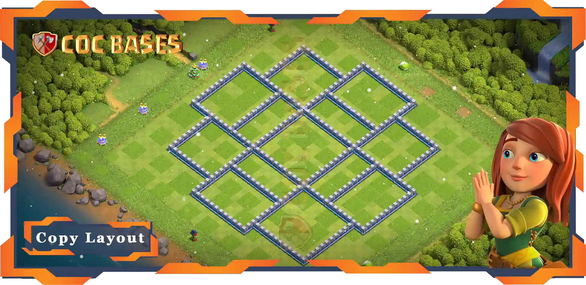 Town Hall 12 Base#91