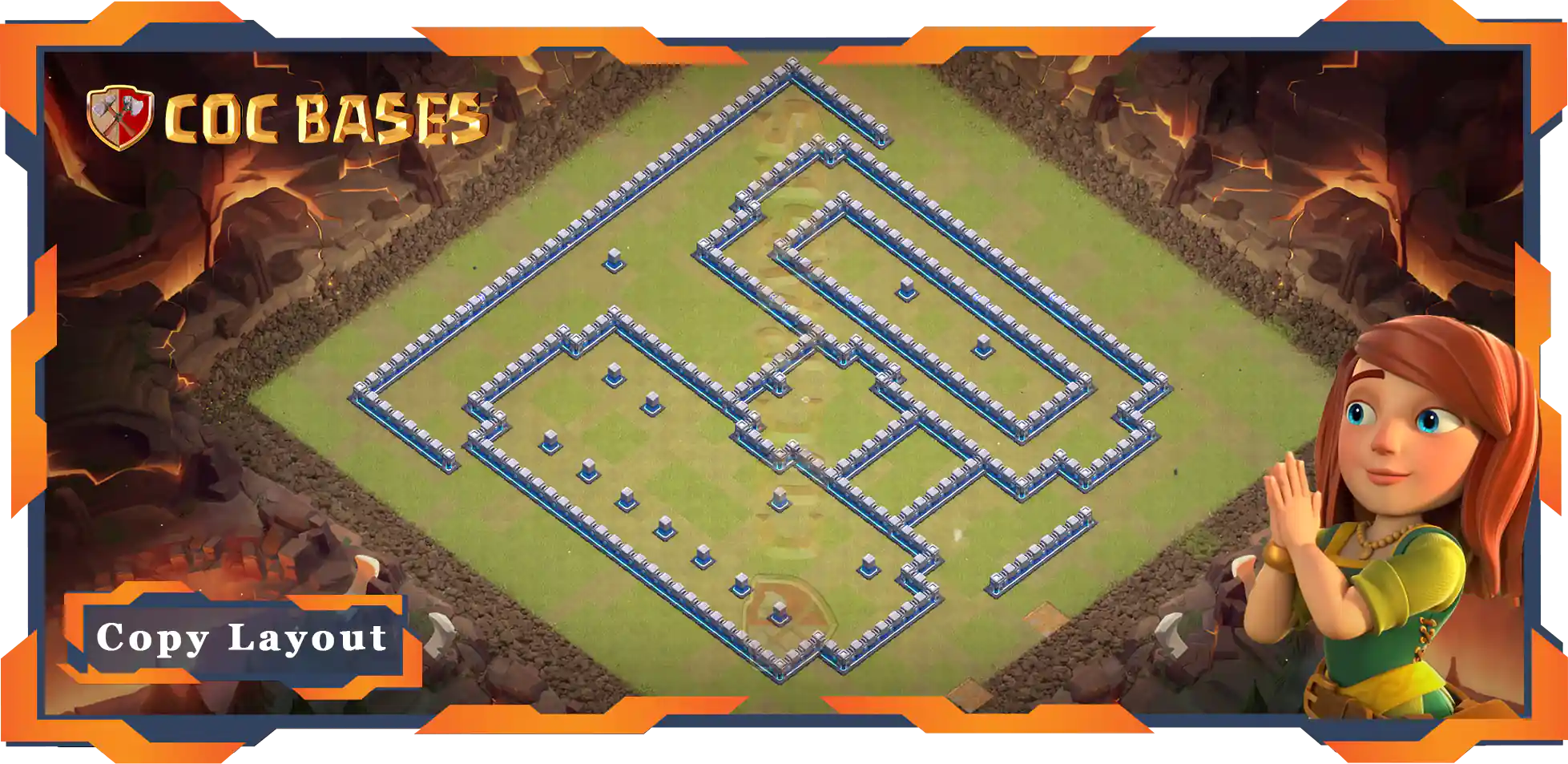 Town Hall 12 Base#83