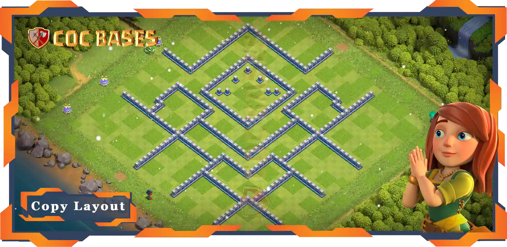 Town Hall 12 Base#114