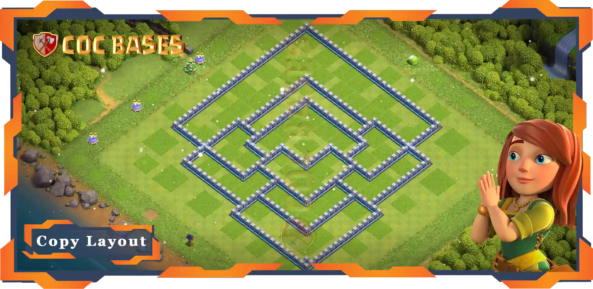 Town Hall 12 Base#67