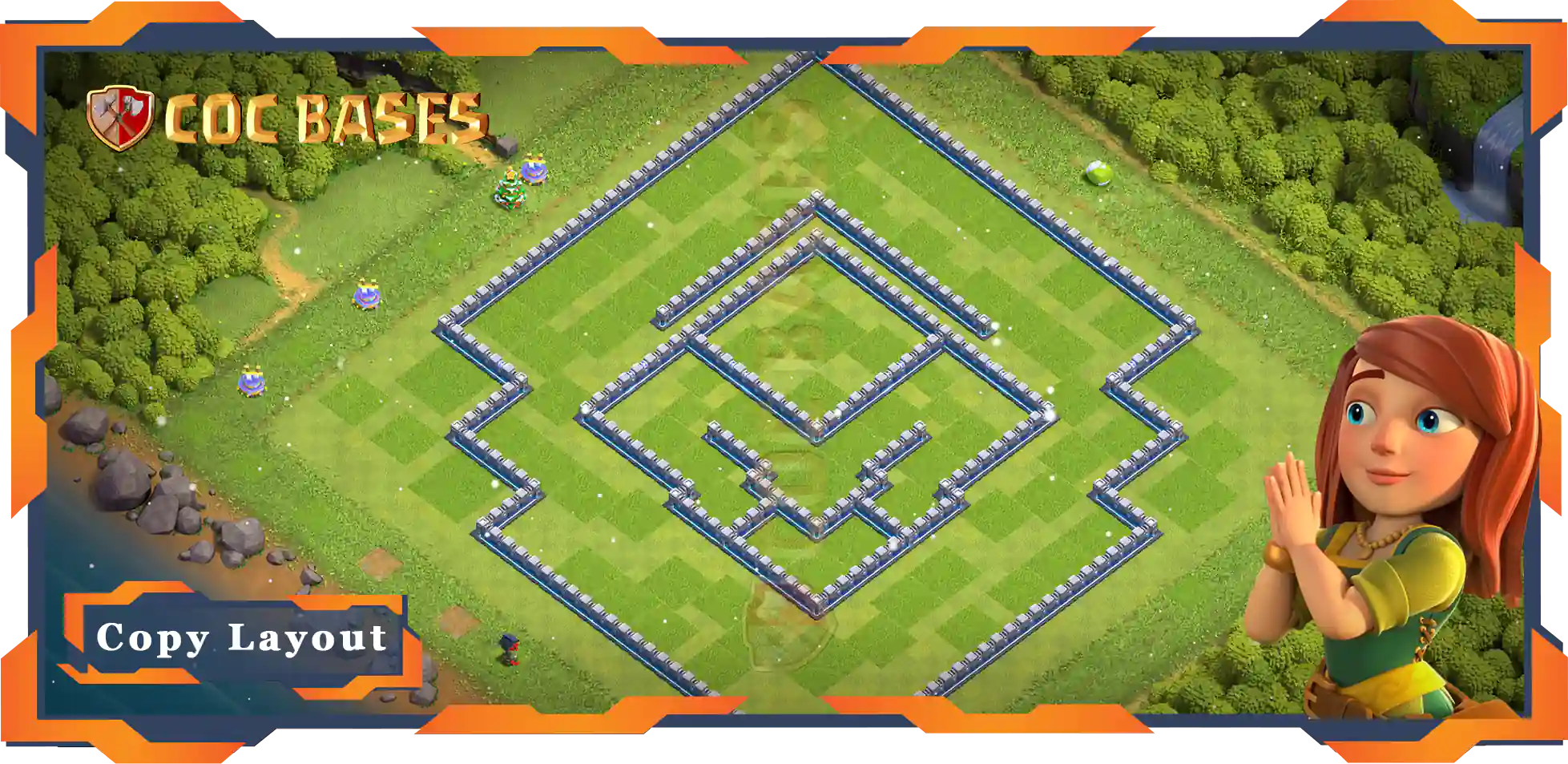 Town Hall 12 Base#65