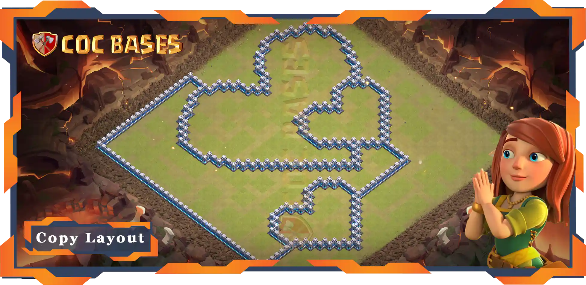 Town Hall 12 Base#75