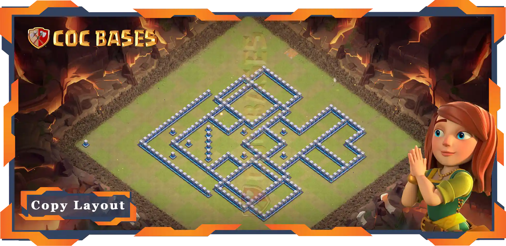 Town Hall 12 Base#147