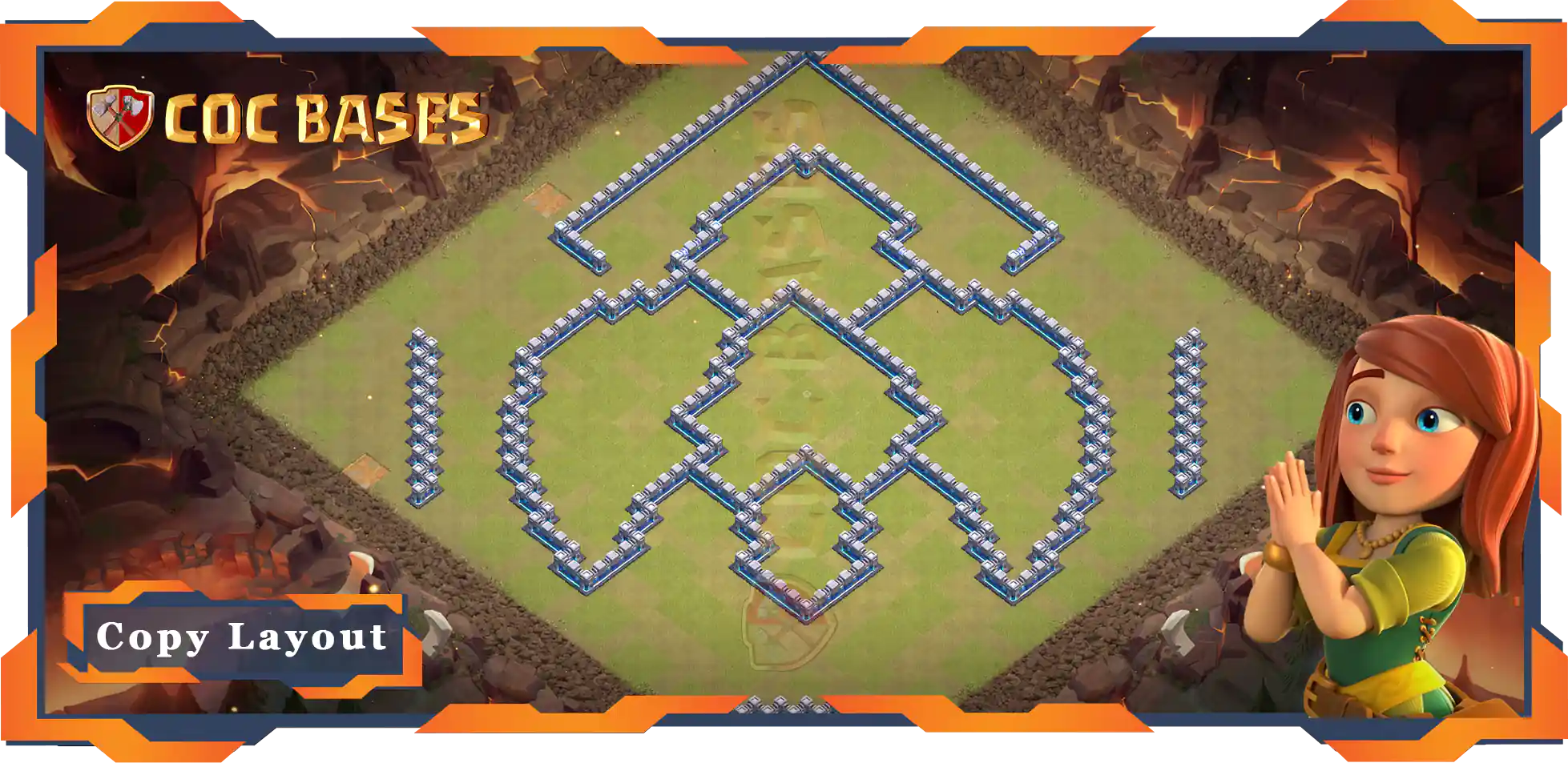 Town Hall 12 Base#138
