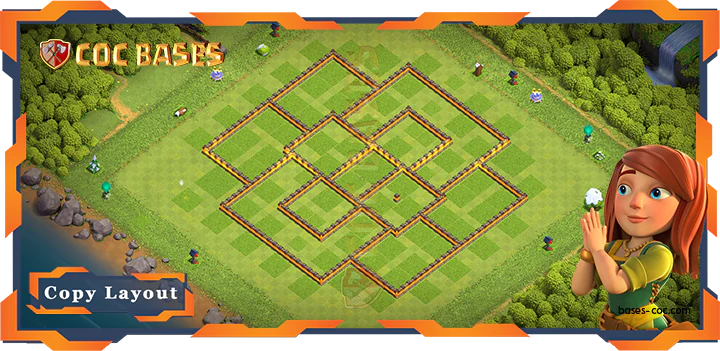 Town Hall 10 Base #90