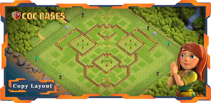 Town Hall 10 Base #68