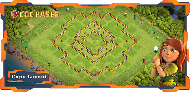 Town Hall 10 Base #92
