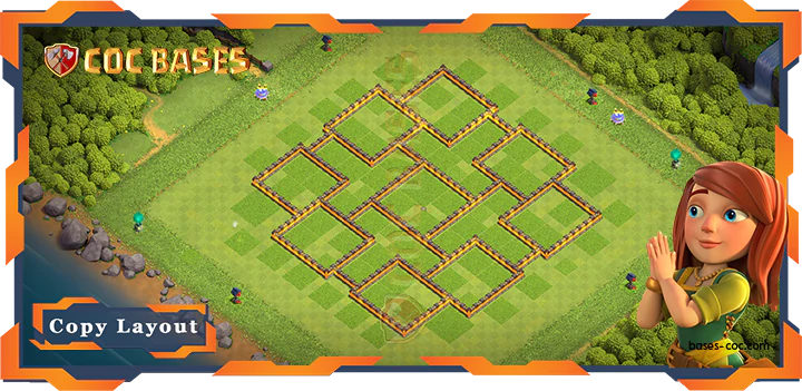 Town Hall 10 Base #72