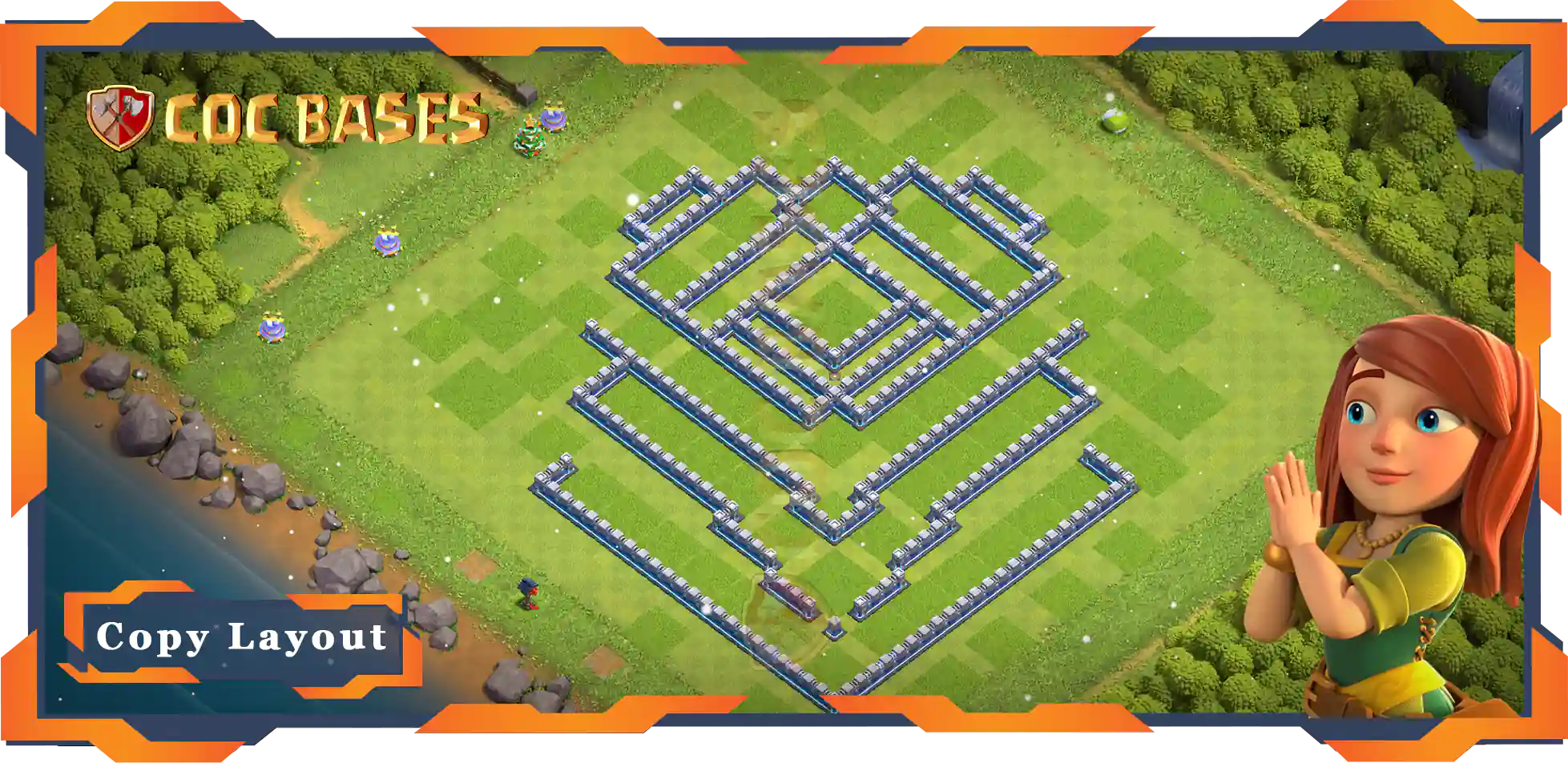 Town Hall 12 Base#63