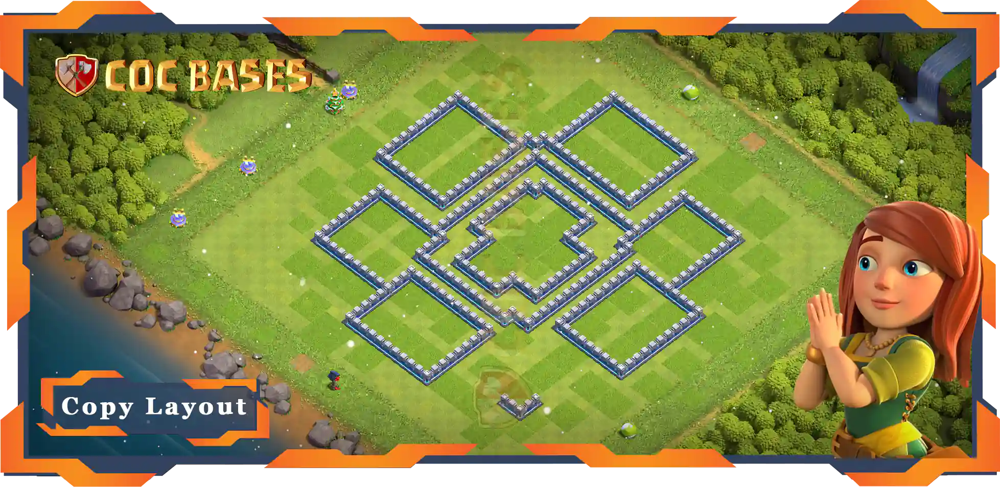 Town Hall 12 Base#93