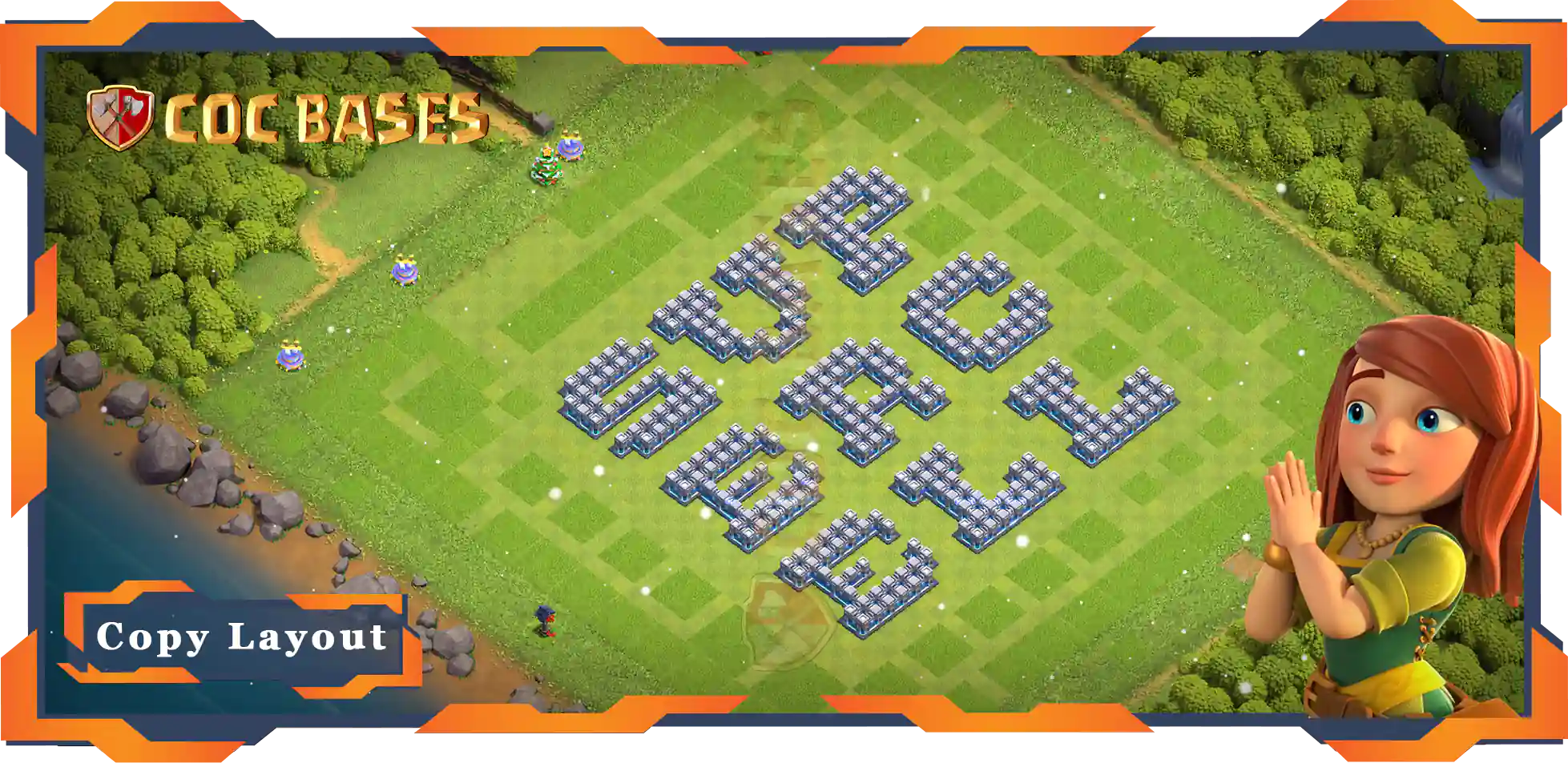 Town Hall 12 Base#112