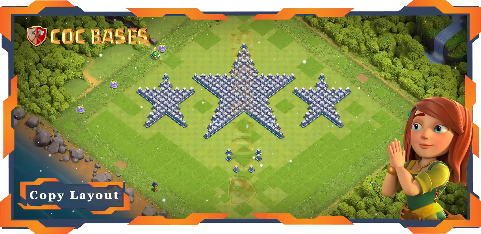 Town Hall 12 Base#119