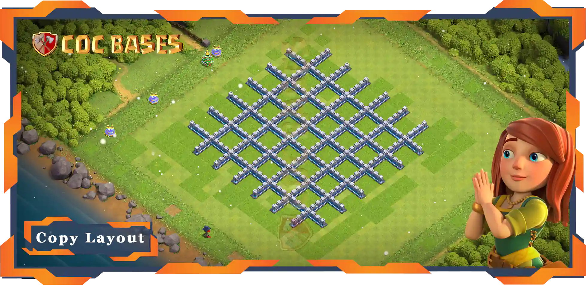 Town Hall 12 Base#130