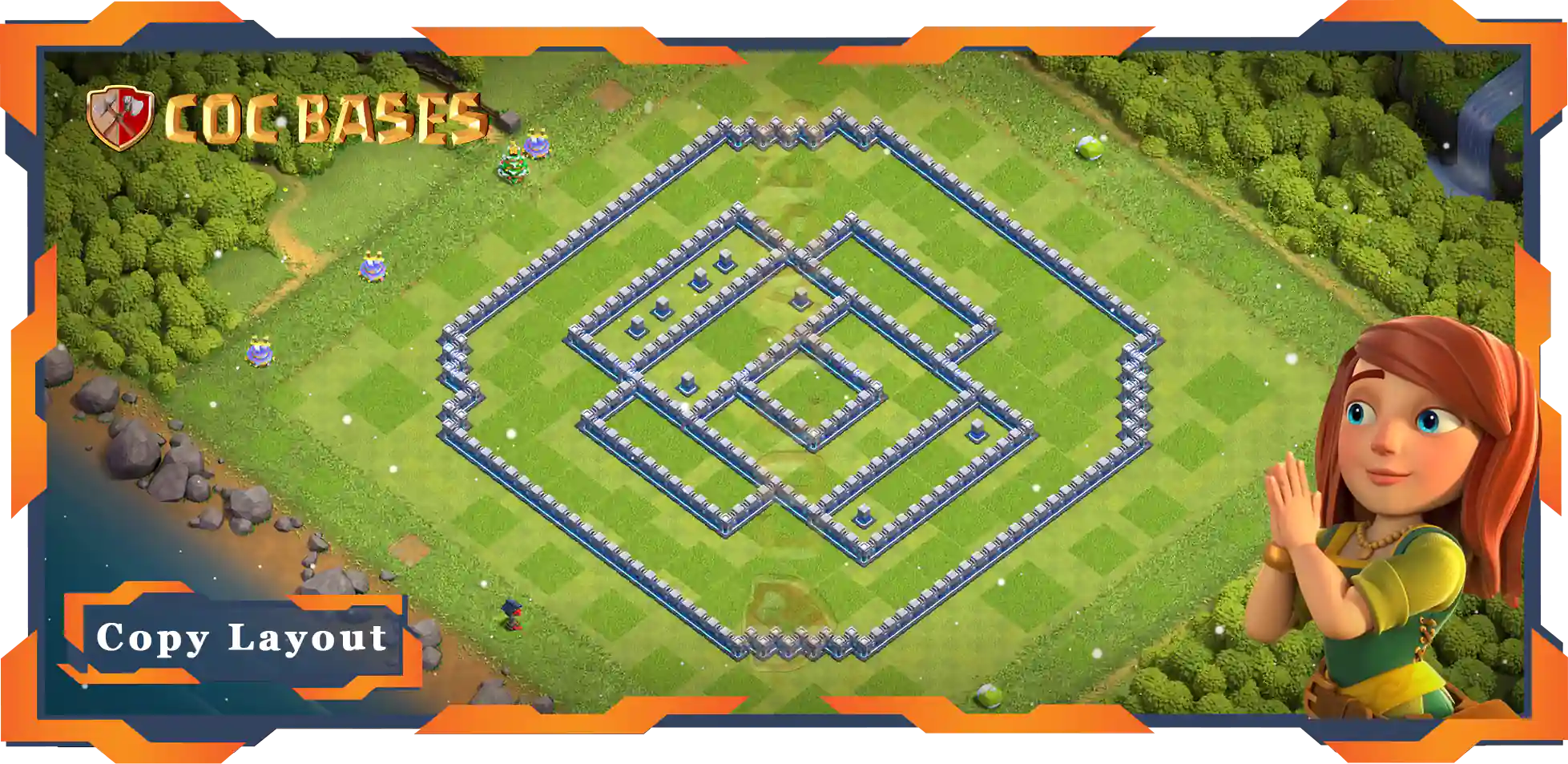 Town Hall 12 Base#109